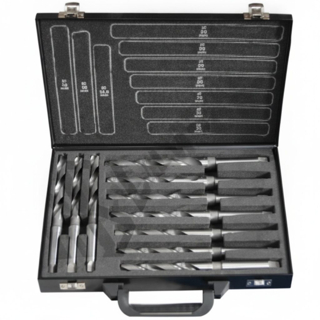 Drill Set, 10-Piece, 14.5-23mm Metric, MT2 Shank