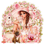 Basima Gingham Strawberry