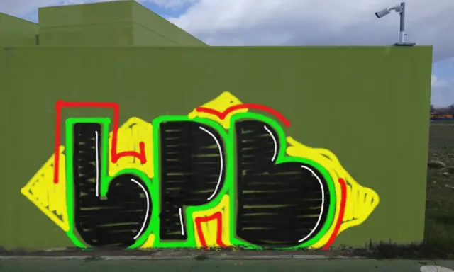 Graffiti artwork by Crep