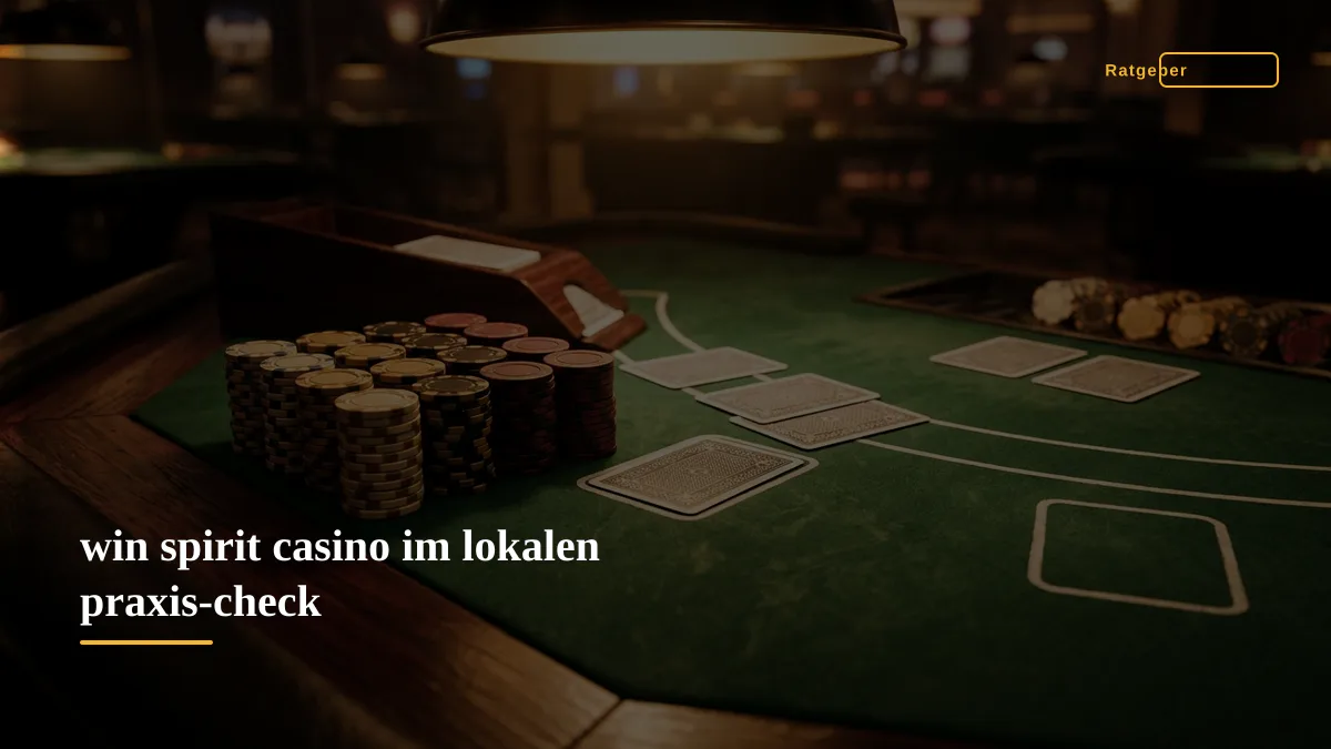win spirit casino im lokalen praxis-check