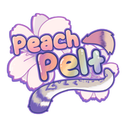 peach pelt con image