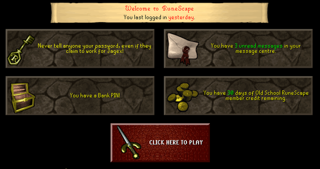 Login Screen