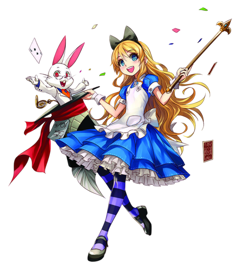 Anime Alice In Wonderland Figure