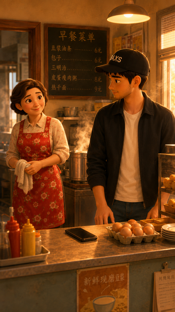 E3 B 00b阿明 妈妈走出来 妈妈笑着问理财收益.png