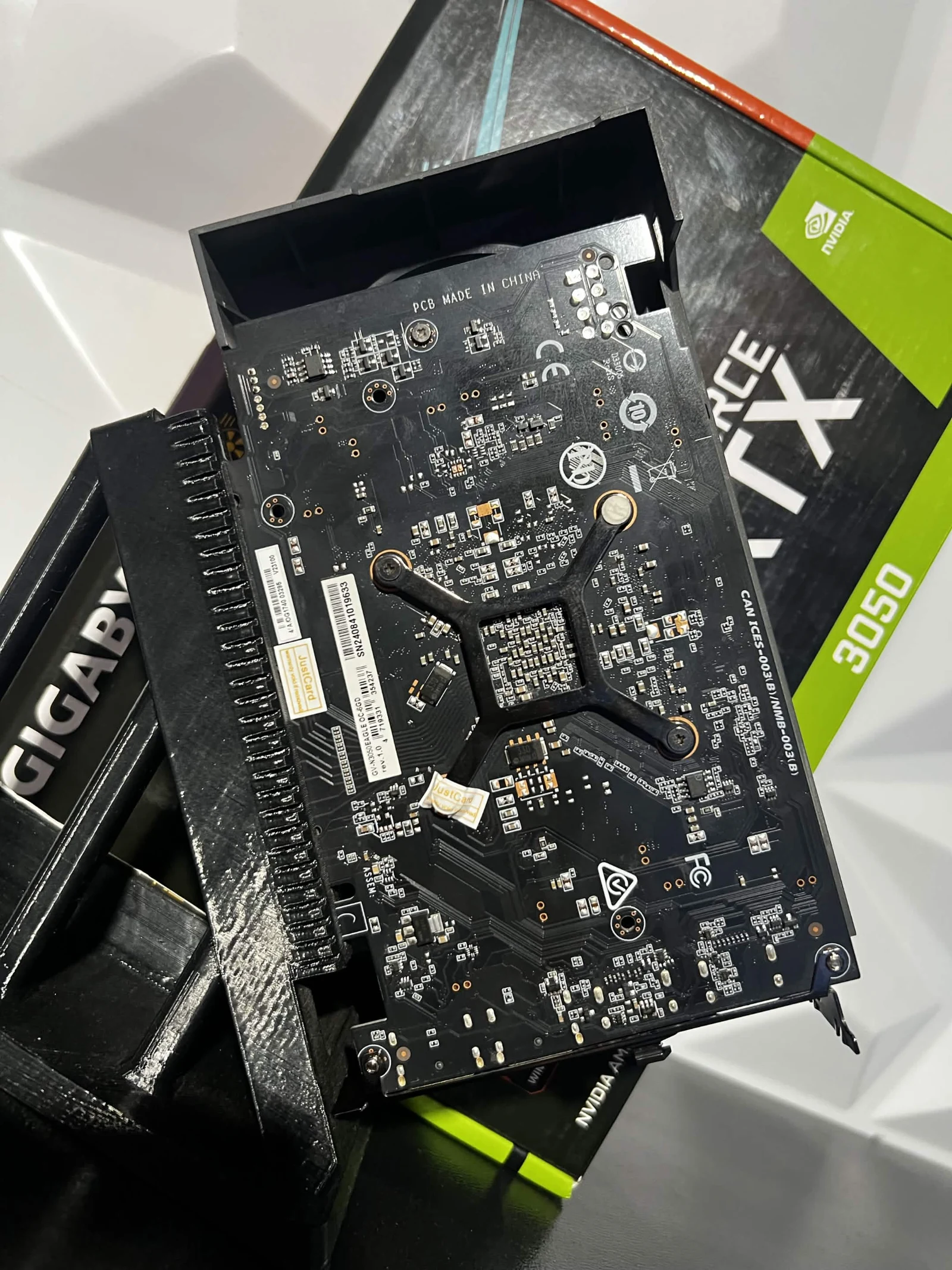 RTX 3050 6GB Gigabyte BOX Occasion miniature 2