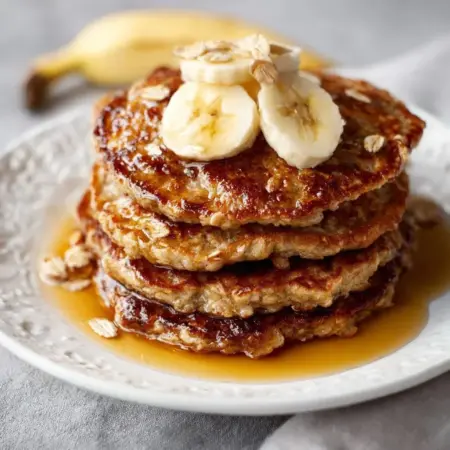 Banana Oat Pancakes Recipe for a Fluffy, Healthy Start