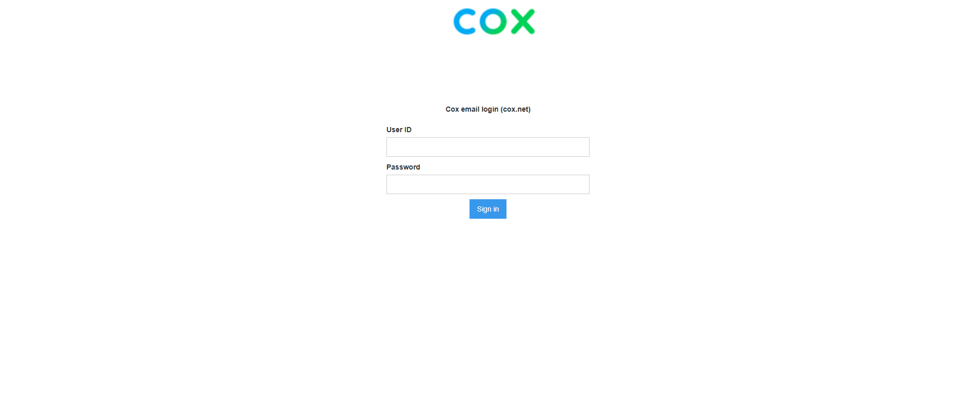 Screenshot of coxsite.webflow.io