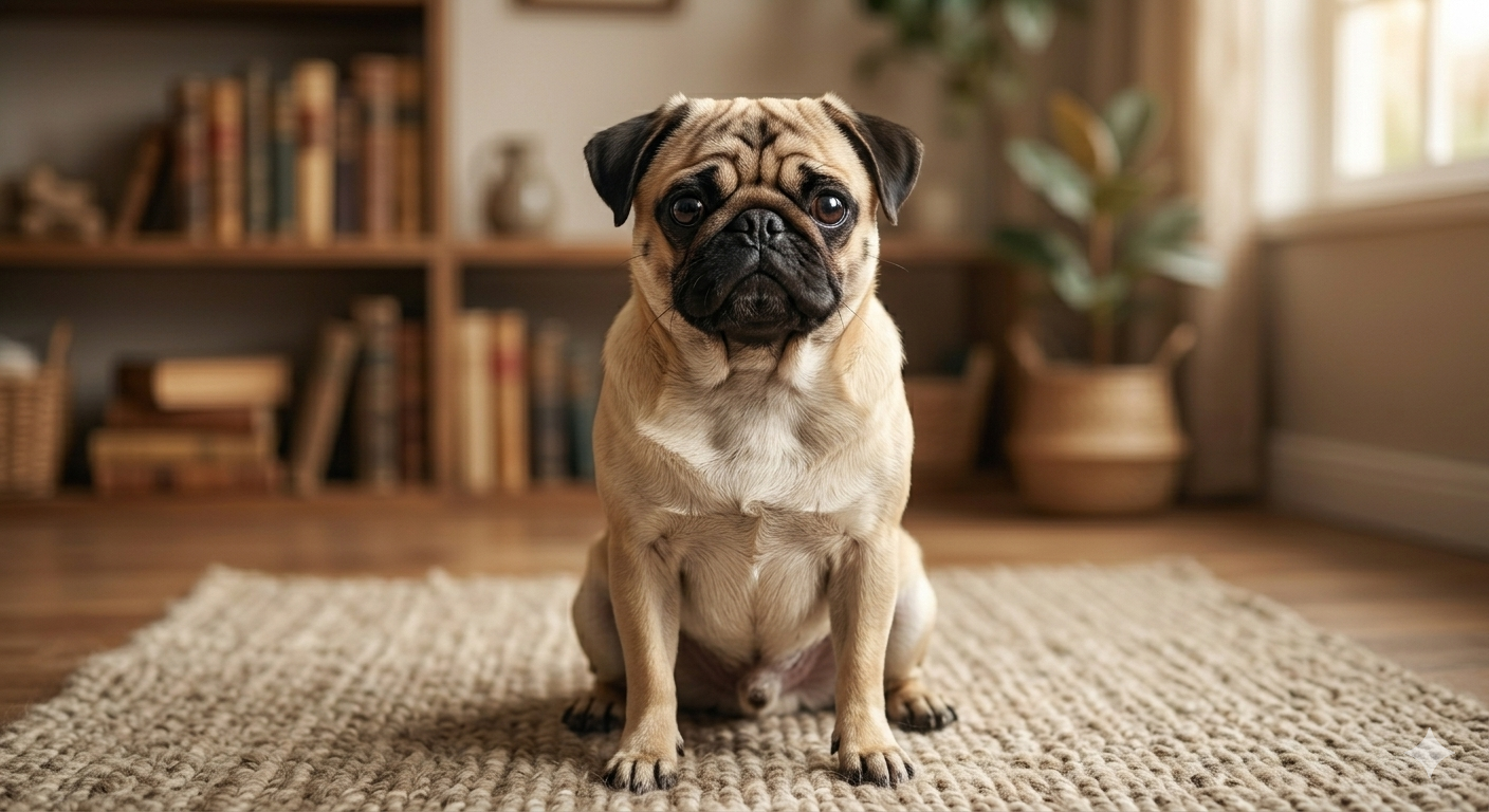 Pug adorable