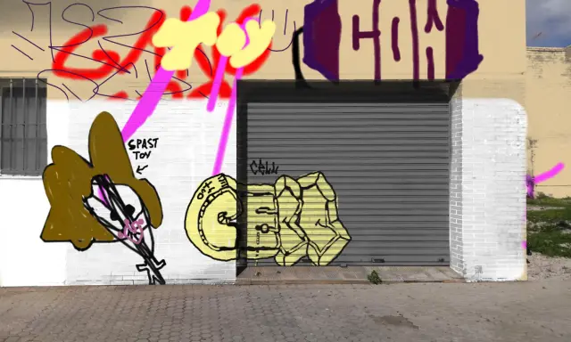 Graffiti artwork by Jocupo6