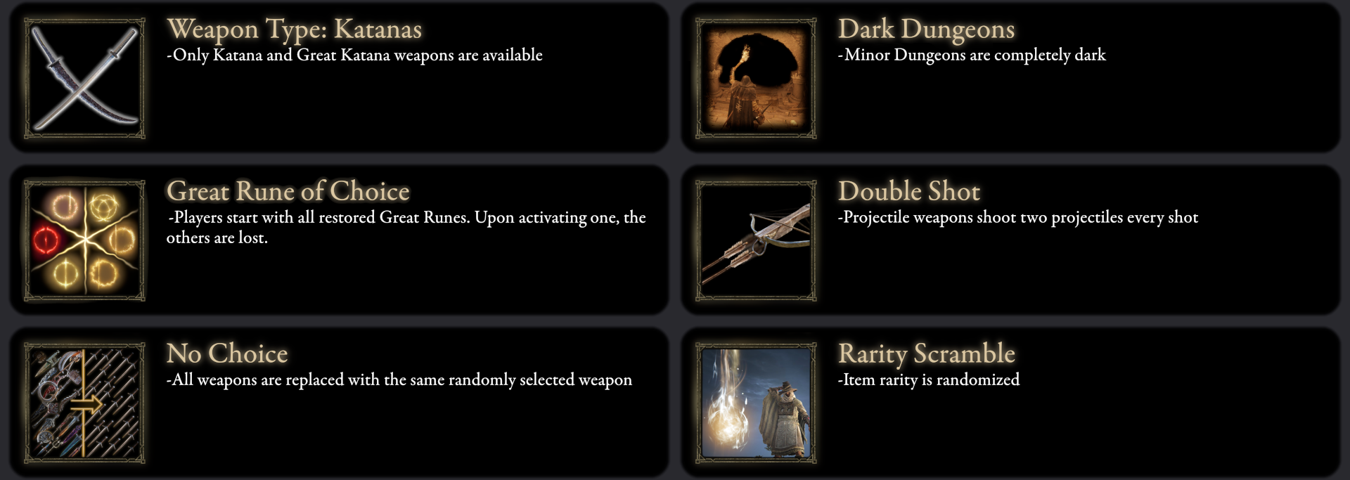 Ultra Randomizer at Elden Ring Nexus - Mods and Community Ultra Randomizer at Elden Ring Nexus - Mods and Community
