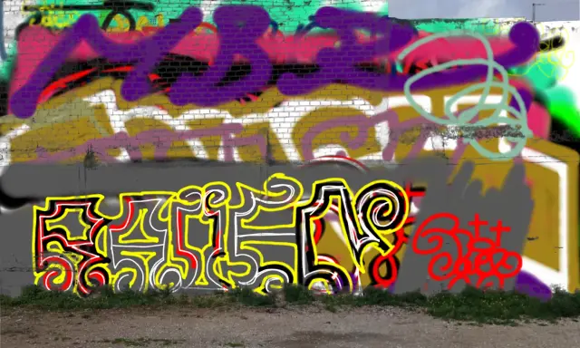 Graffiti artwork by Ksksksskk