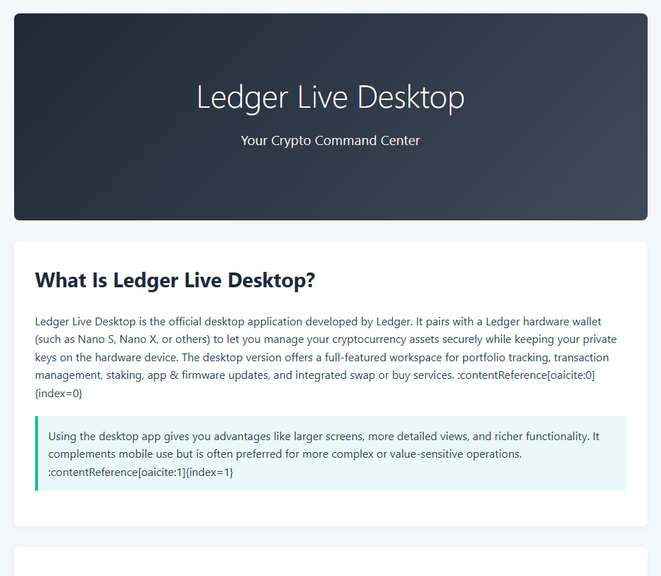 Stored capture of ledger-livedesktopus.pages.dev
