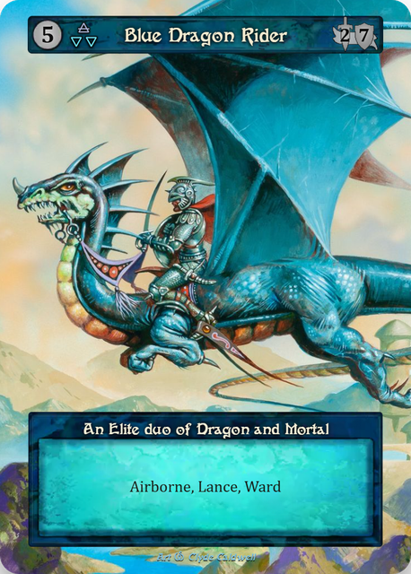 Blue Dragon Rider
