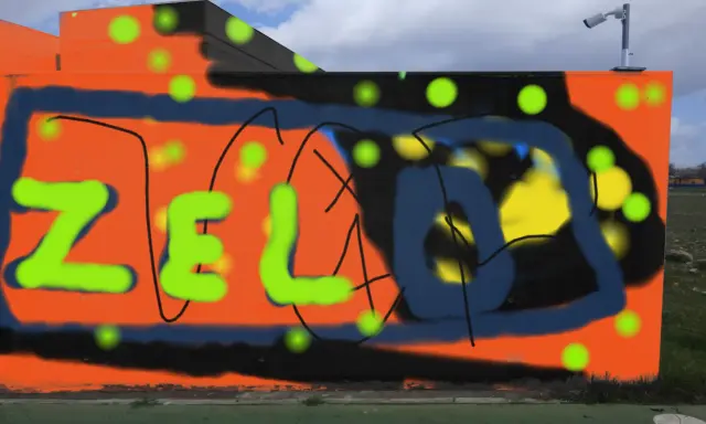 Graffiti artwork by Toyoda