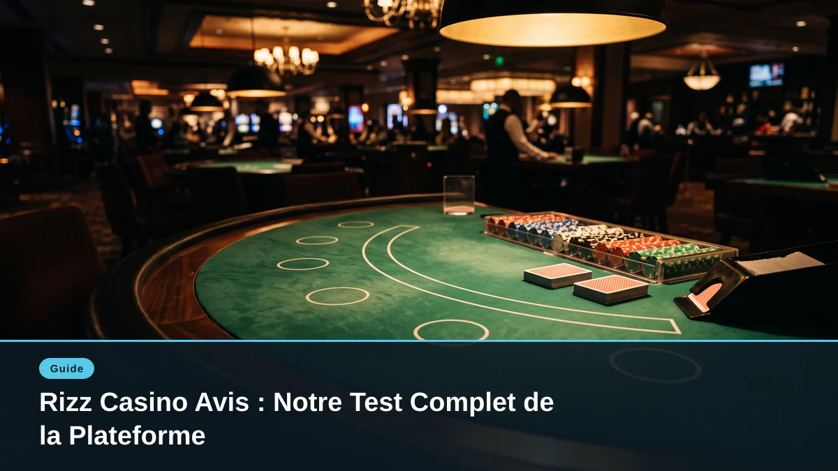 Rizz Casino Avis : Notre Test Complet de la Plateforme