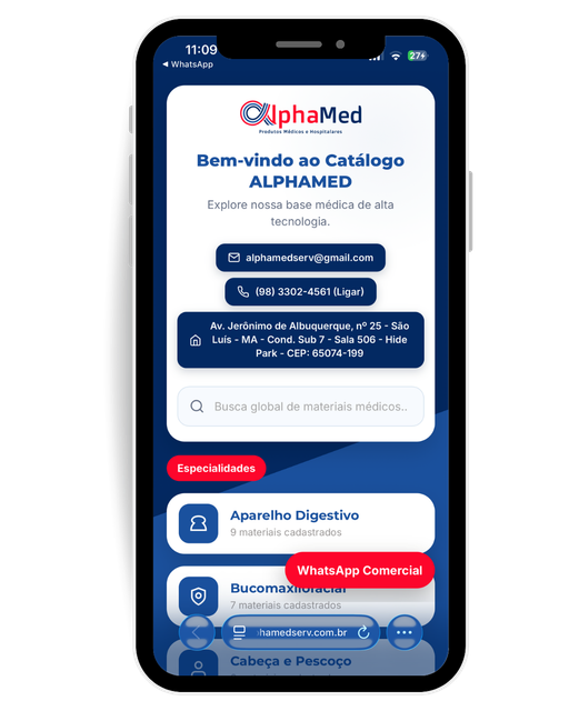 App Catálogo ALPHAMED