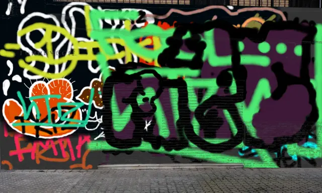 Graffiti artwork by anthony