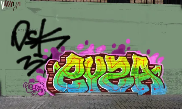 Graffiti artwork by eyza