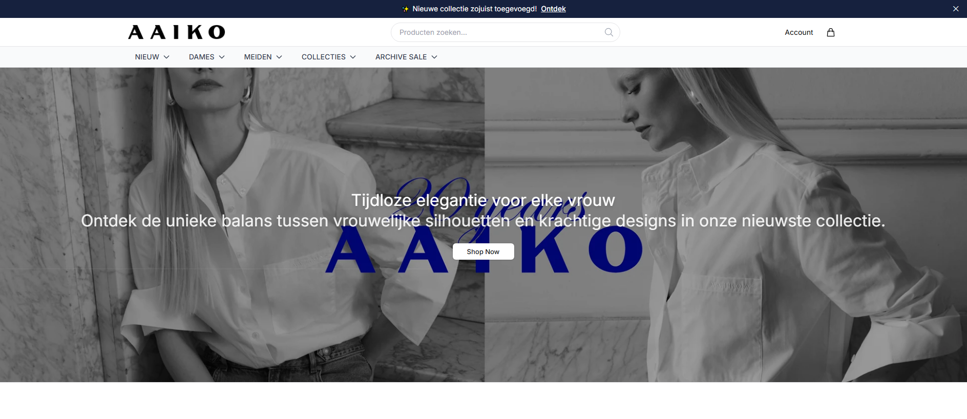 Stored capture of aaikoapparel.shop