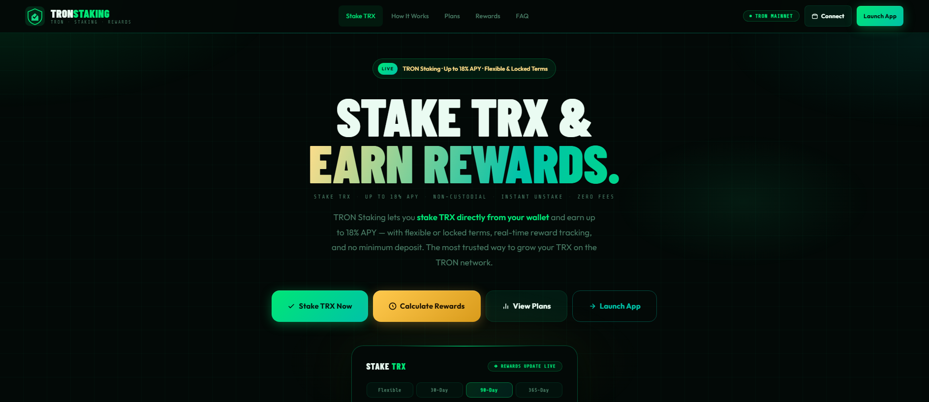 Stored capture of tron-staking.org