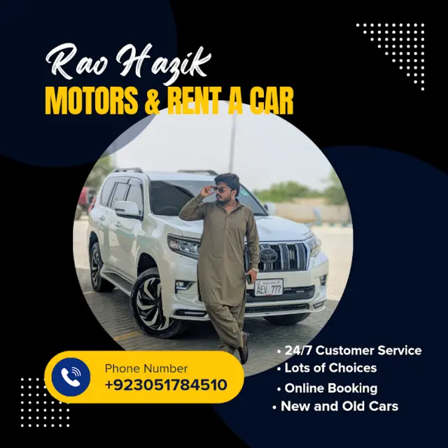 Rao Hazik Motors – Premium Car Rental Multan