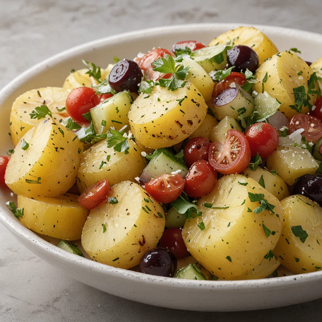 Discover a Refreshing Turkish Potato Salad Twist!