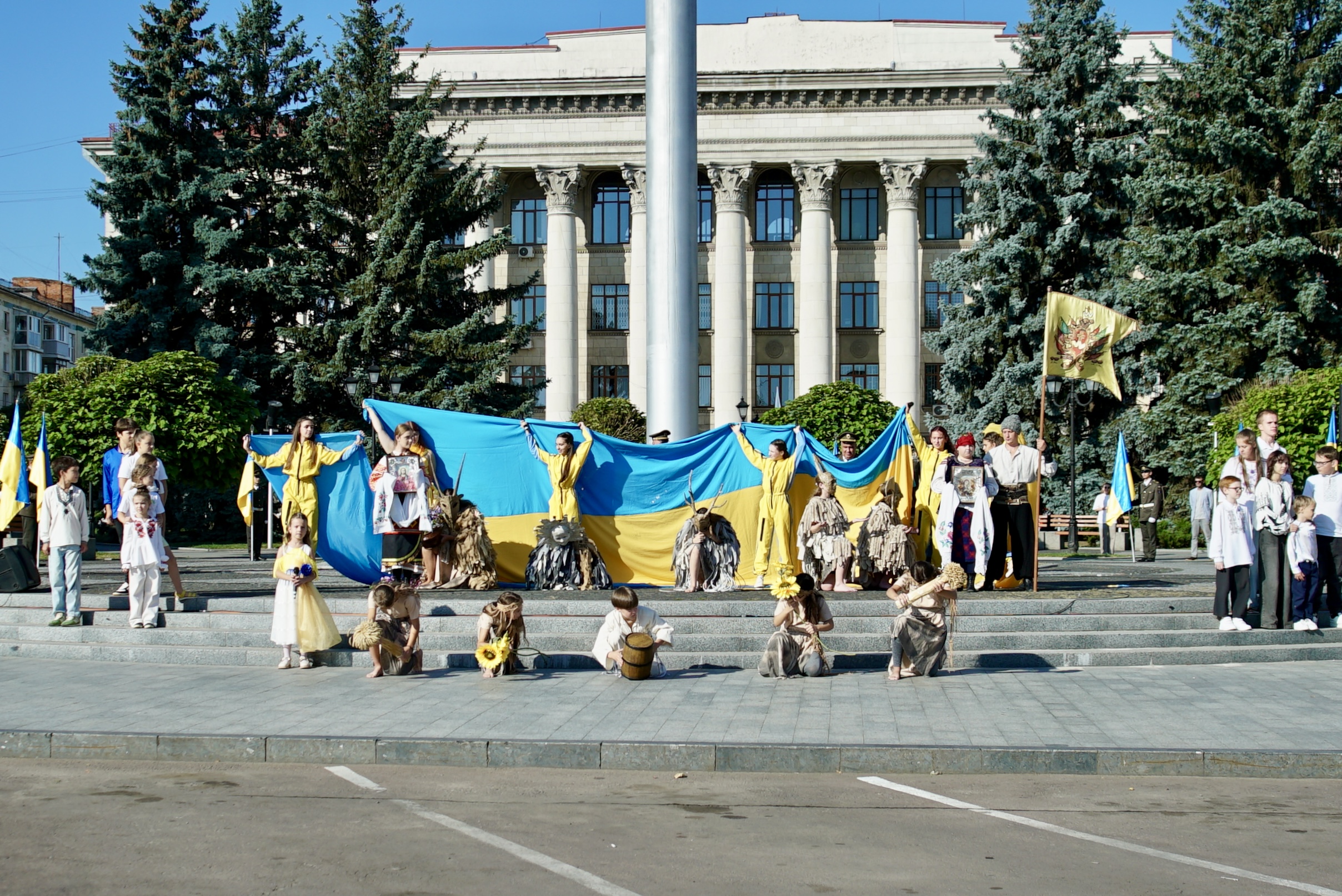 У Житомирі урочисто відзначили День Державного Прапора України