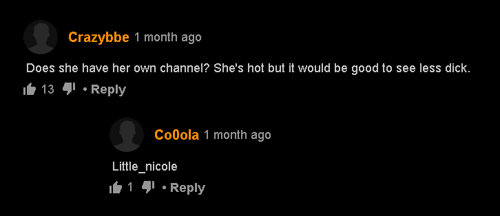 little nicole in answer #2033676