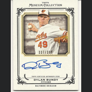 2014 Topps Museum Collection Dylan Bundy Autograph /399