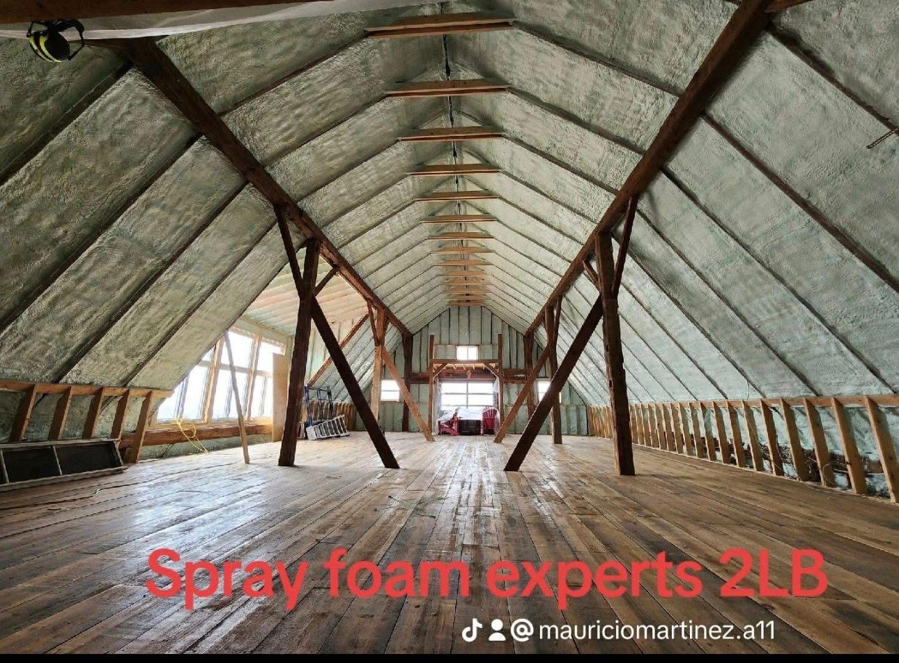Petevi Spray Foam Attic Insulation Ajax