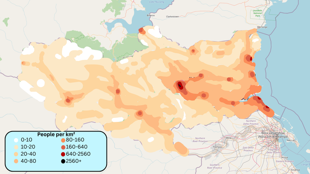 saduria population density clean