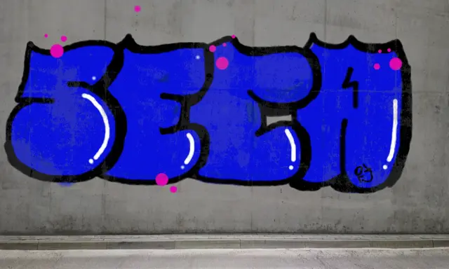 Graffiti artwork by seca03
