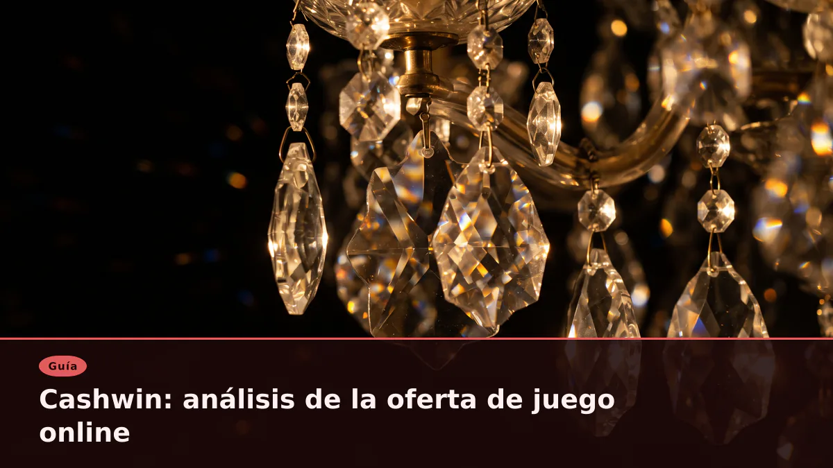 Cashwin: análisis de la oferta de juego online