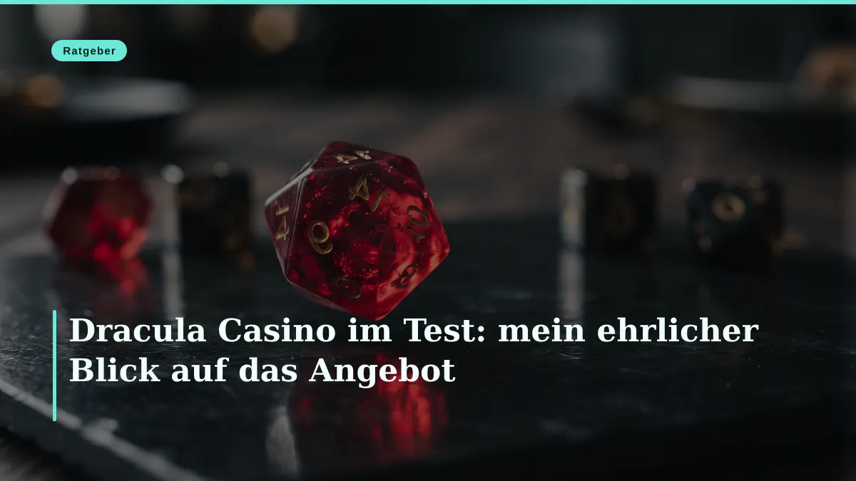 Dracula Casino im Test: mein ehrlicher Blick auf das Angebot