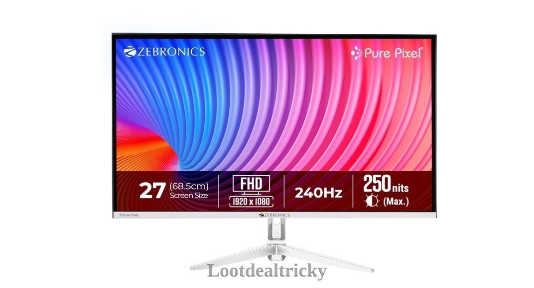 Zebronics 27 Inch – Great Loot Offer @ ₹10999