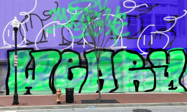 Graffiti artwork by DECAY