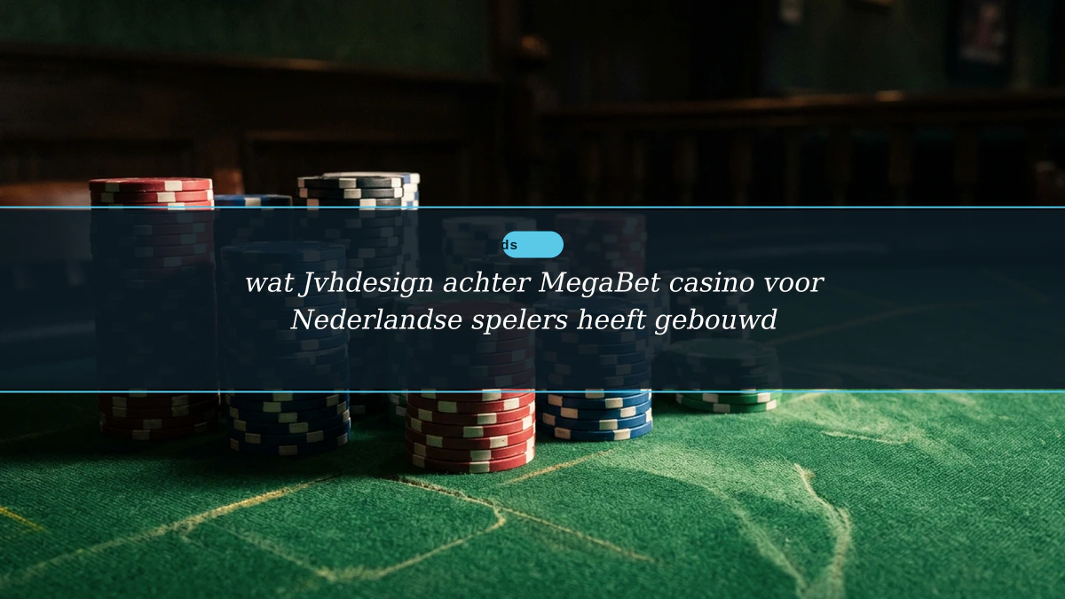 wat Jvhdesign achter MegaBet casino voor Nederlandse spelers heeft gebouwd