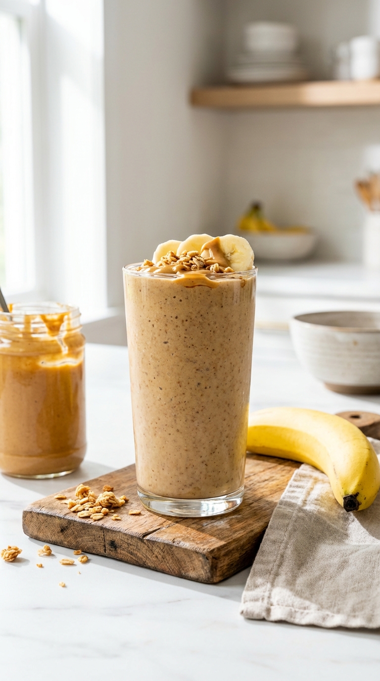 Peanut Butter Banana Protein Smash — Keeps You Full for Hours