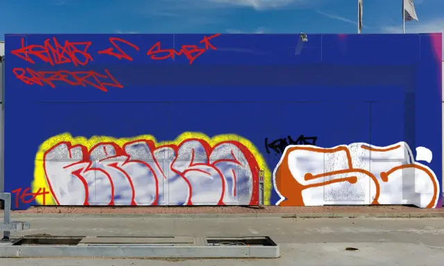 Graffiti artwork by 3OPK