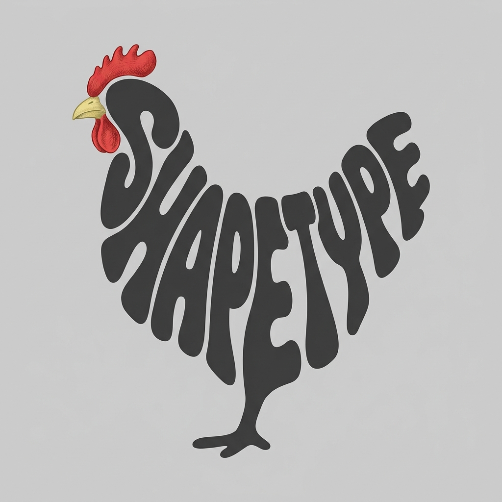 Arte gerada pelo ShapeType AI