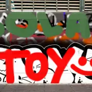 Graffiti artwork by SOLAR