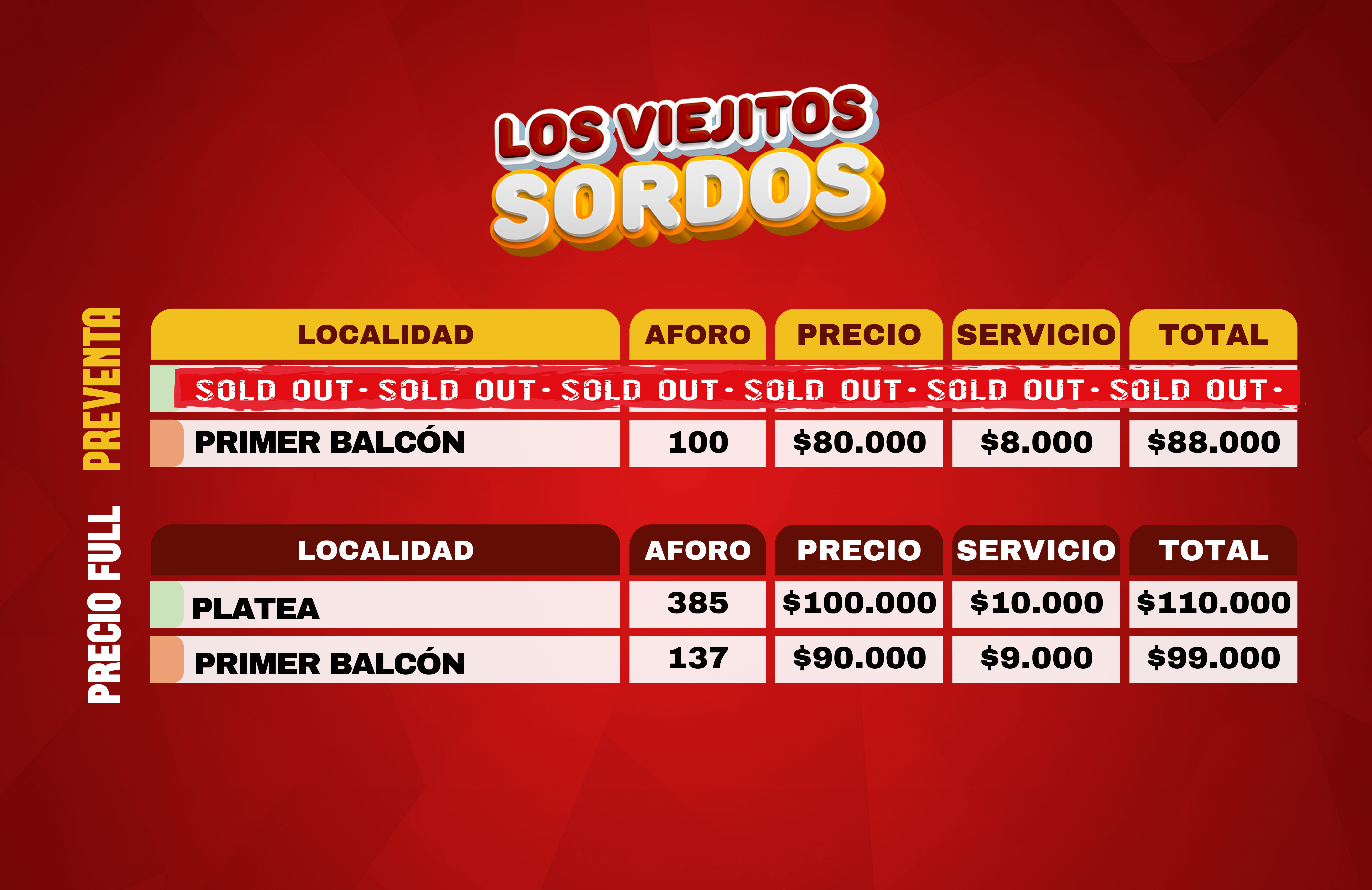 Banner Los Viejitos Sordos Ibagué
