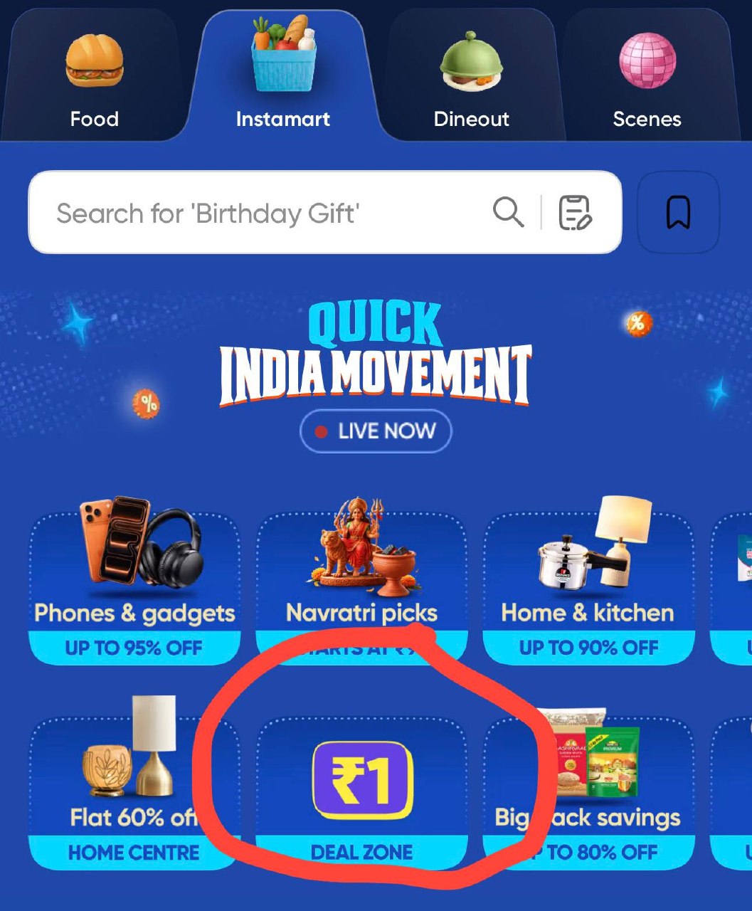 Swiggy Instamart Loot – Just ₹1 | Loot Lo