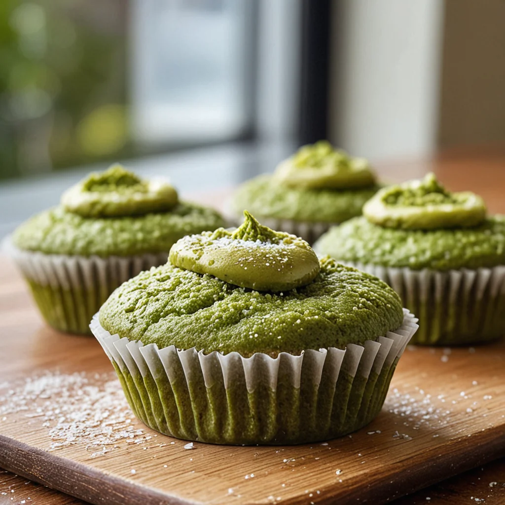 Delightful Fluffy Matcha Muffins Recipe You'll Enjoy