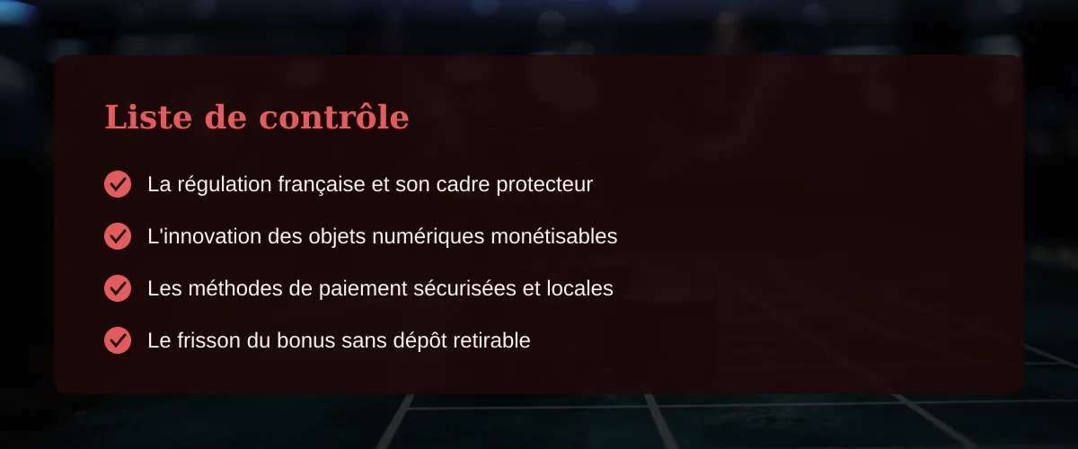 Ma passion pour le casino bonus sans depot retirable et les jeux en ligne — Liste de contrôle
