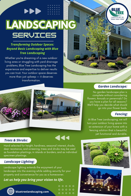 Our landscaping services are built with sustainability in mind. We help your yard stay green and beautiful, while also using water the smart way. At Blue Tree Landscaping, we believe that hardscaping is the key to building outdoor spaces that are not only beautiful, but also useful and lasting. 

Click here to know more about Landscaping & Hardscaping: https://bluetreelandscaping.com/landscaping/

Google Business Profile: https://www.google.com/maps/place/?cid=17511215015669106043

Visit Official Website: https://bluetreelandscaping.com

Blue Tree Landscaping

Address: 4494 Skippack Pike, Schwenksville, PA 19473, USA
Phone: +16102220590
Email Address: info@bluetrreelandscaping.com
Find Us Google Map: https://maps.app.goo.gl/MYZ9UiPYZH7UvXgv9

Our Profile: https://bluetreelands.imgbb.com/

See More:

https://is.gd/ekqkJY
https://is.gd/1BR685
https://is.gd/HUVFpf
