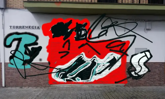 Graffiti artwork by gbn