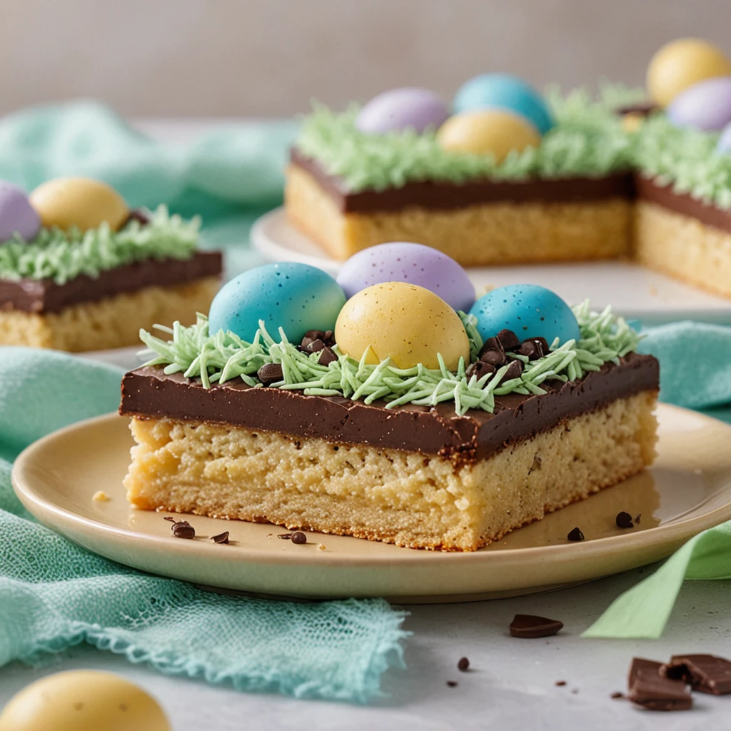 Easter Egg Sugar Cookie Bars