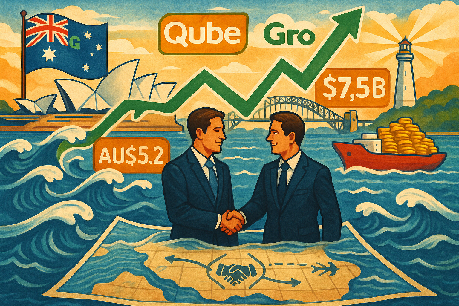 International: Top News And Analysis: Australia's Qube Holdings' shares close at record high on Macquarie's $7.5 billion takeover deal