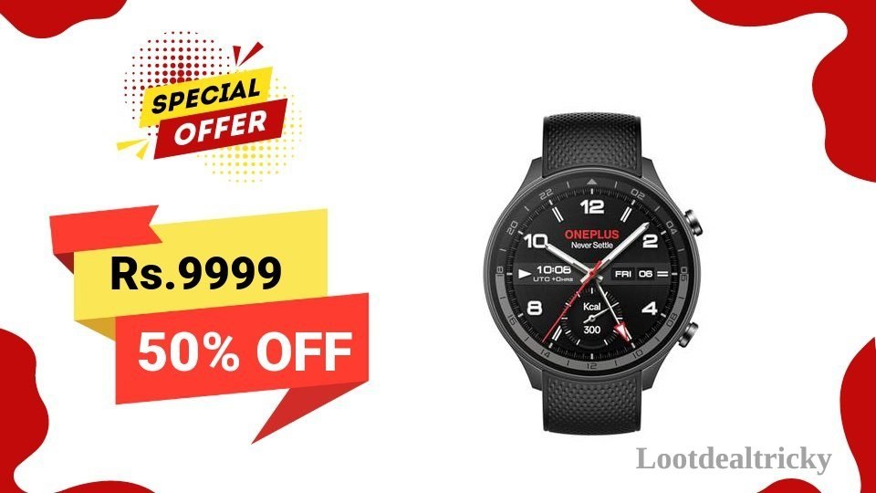 Oneplus Watch 2r – Just ₹999 | Lowest Price Deal Oneplus Watch 2r – Just ₹999 | Lowest Price Deal